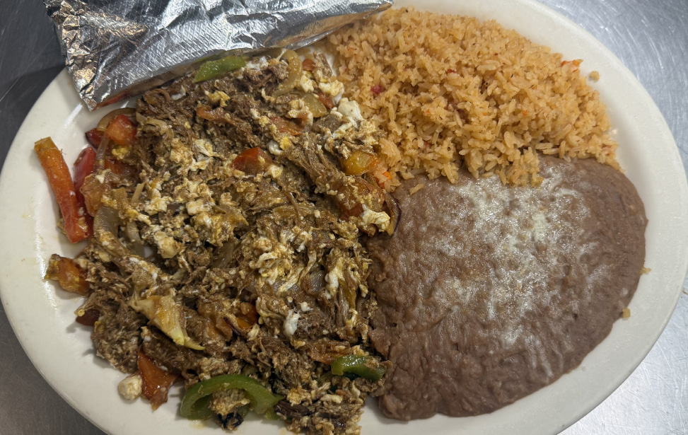 Machaca breakfast