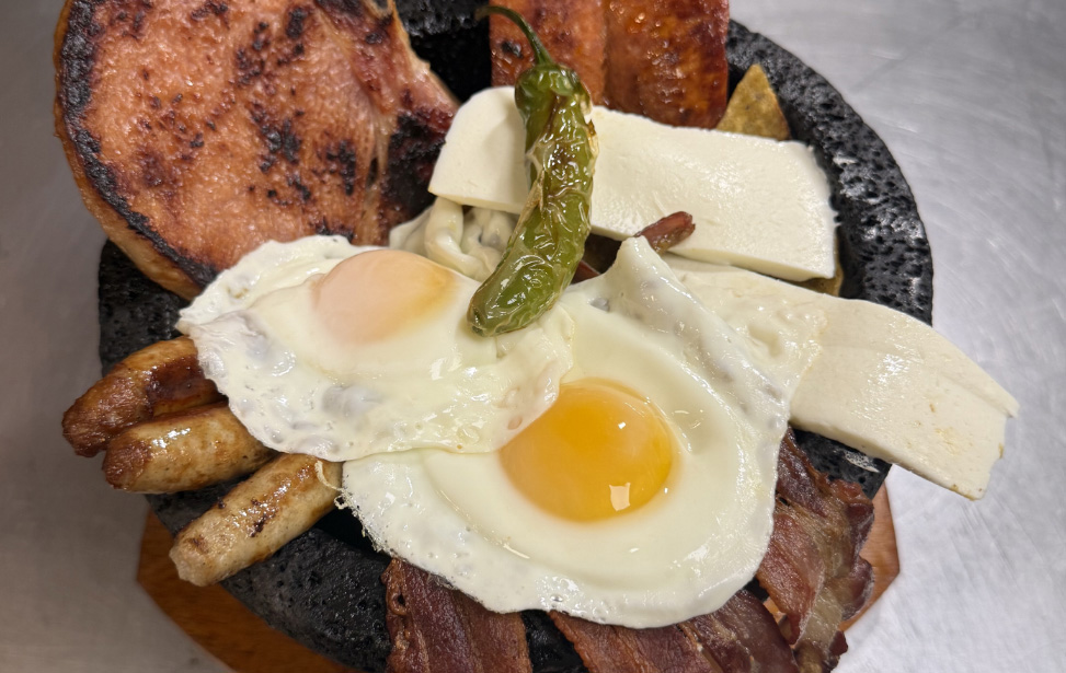 Breakfast molcajete