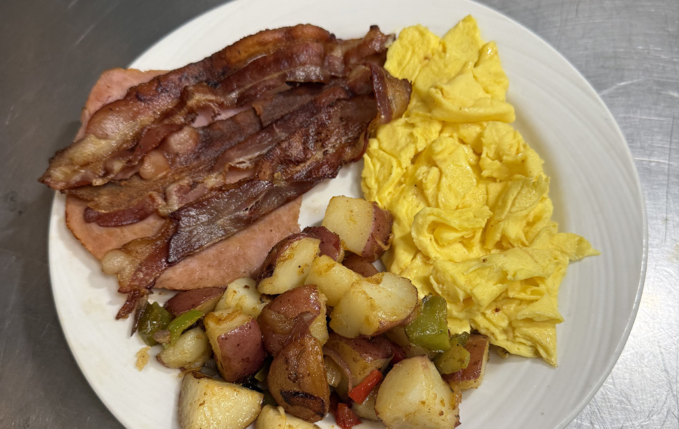 Classic breakfast plate