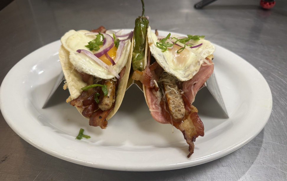 King breakfast tacos