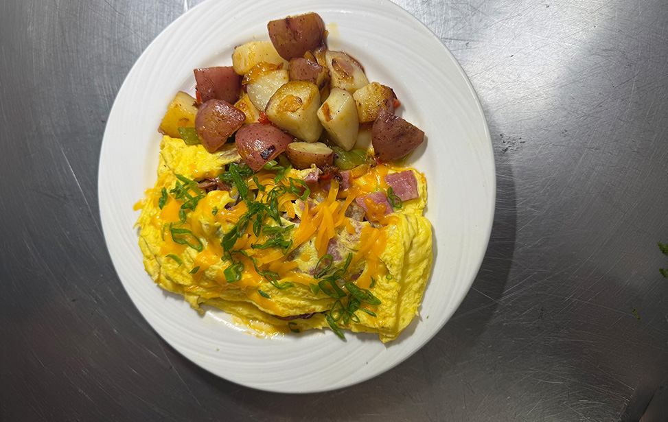 The Mexican omelette